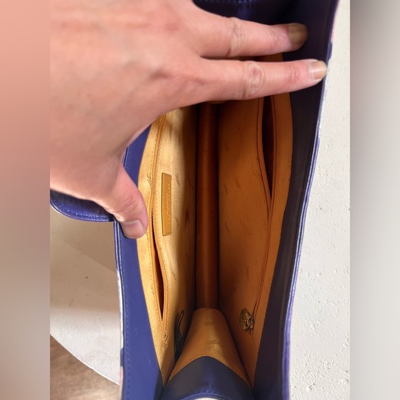 🌟FINAL🌟 Handpainted Vintage Jeon Los Angeles  Leather Bag. RARE! - Picture 11 of 16